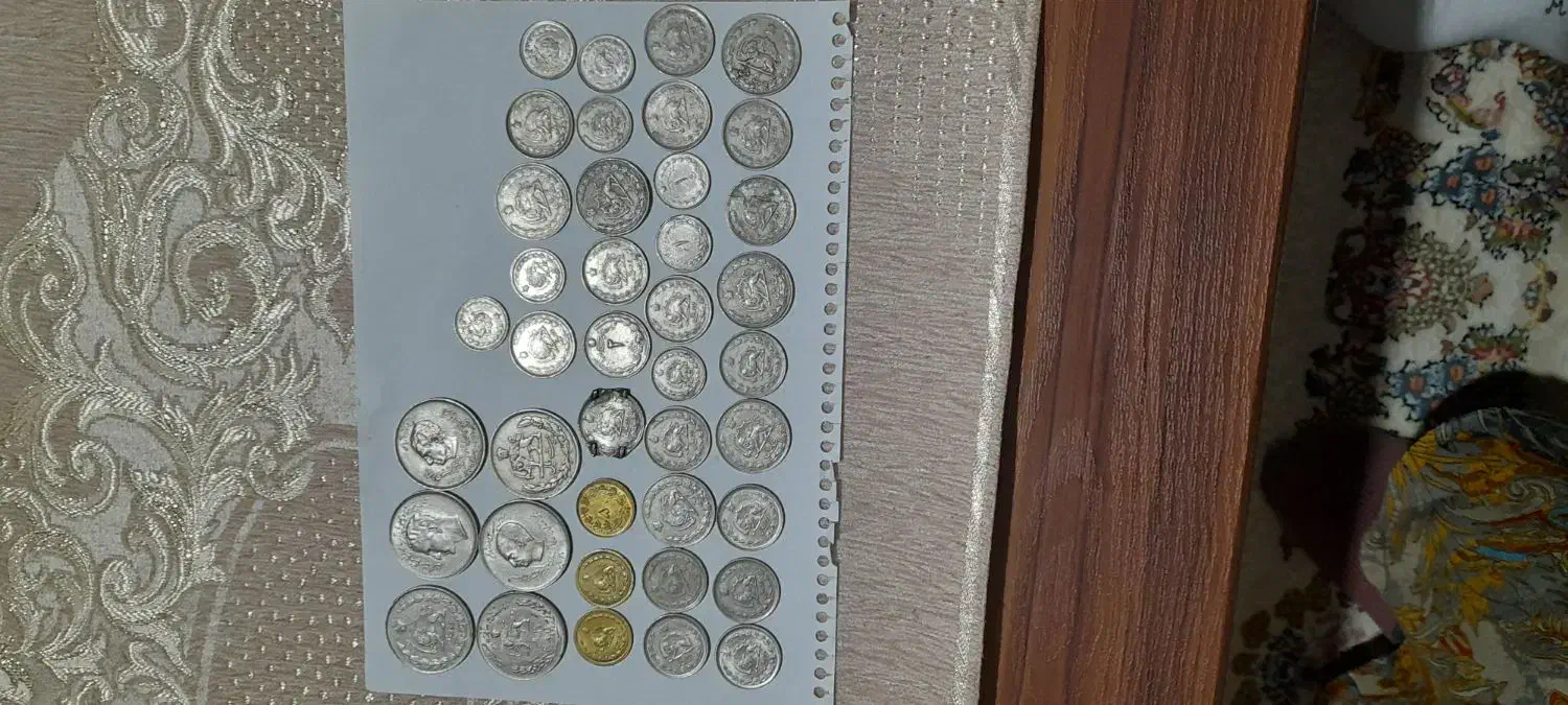 سکه قدیمی|کلکسیون سکه، تمبر، اسکناس|صوفیان, |دیوار