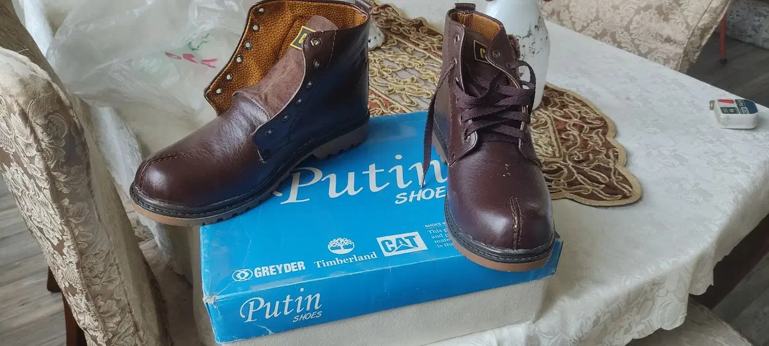 کفش بوت مردانه سایز 43|کیف، کفش، کمربند|تهران, شهرک آپادانا|دیوار