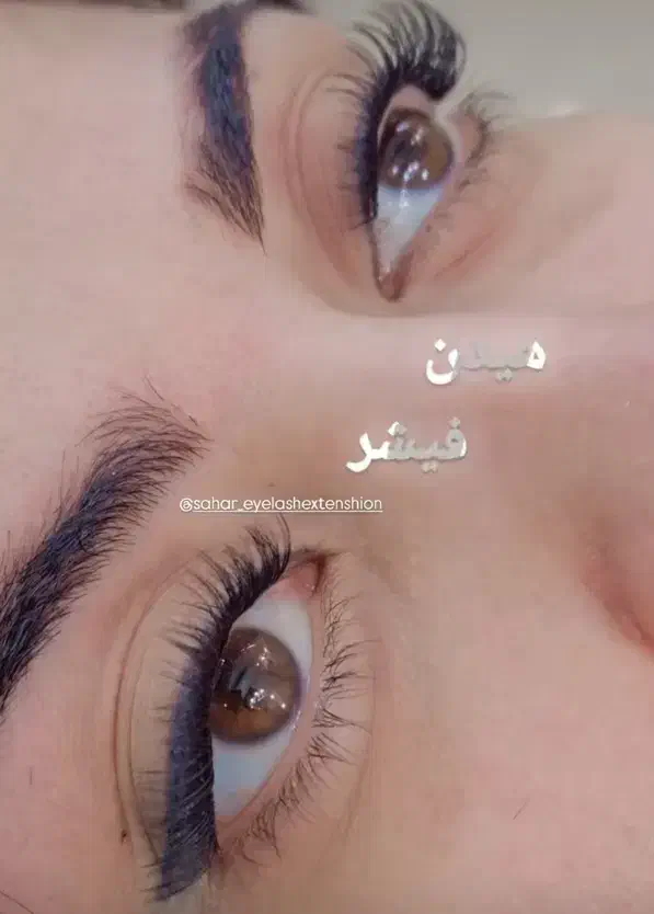 اکستنشن مژه ،لیفت و لمینت مژه و ابرو ،کاشت هیدن|خدمات آرایشگری و زیبایی|اهواز, کوی باهنر|دیوار