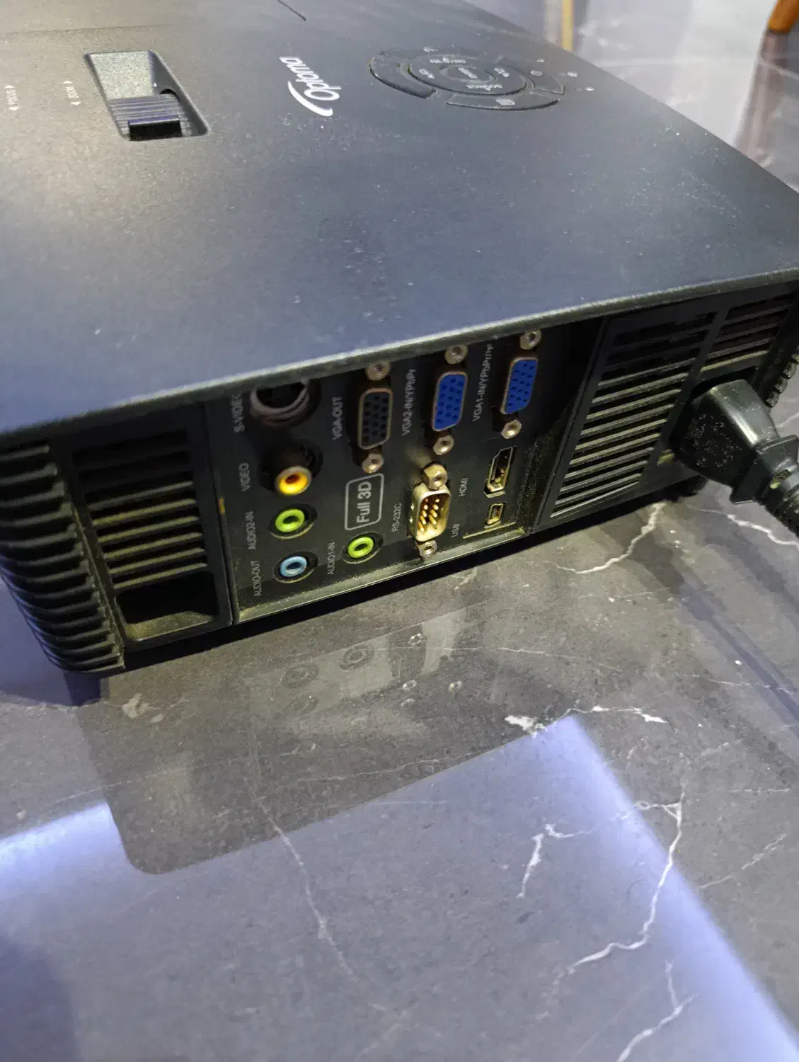 ویدئو پراژکتور optoma|تلویزیون و پروژکتور|ساری, |دیوار