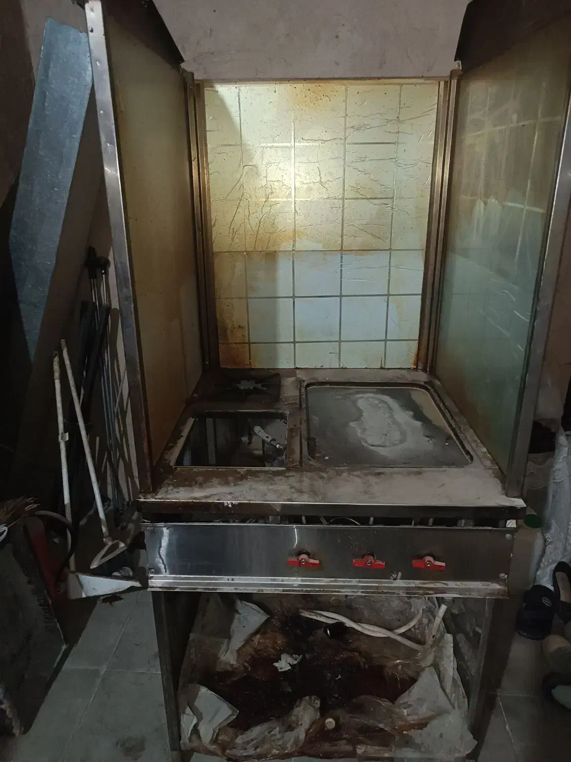 سنگ ساندویچی استیل اصل|کافیشاپ و رستوران|لار, |دیوار