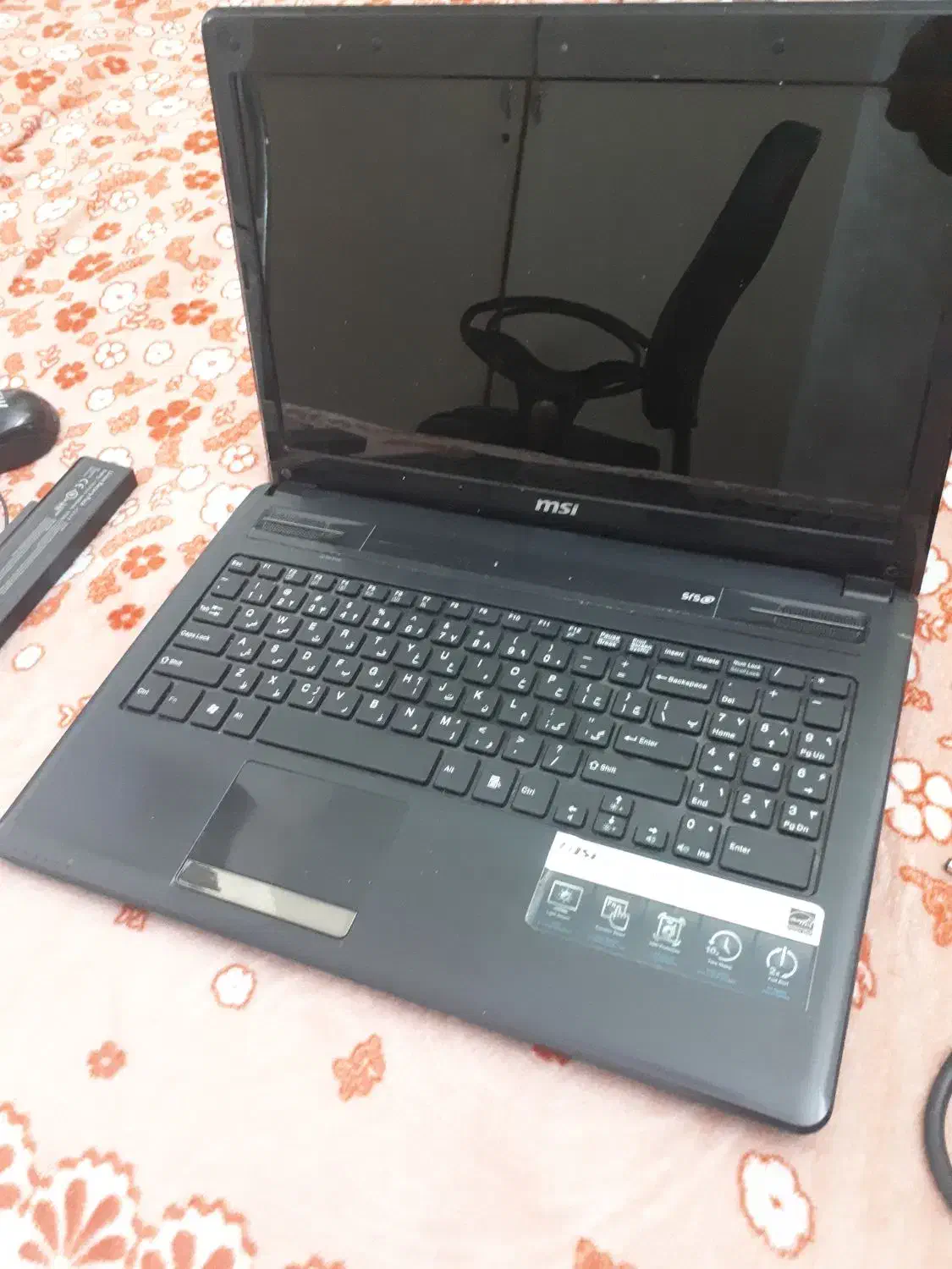 لپ تاپ msi مدل cx640|رایانه همراه|اراک, |دیوار