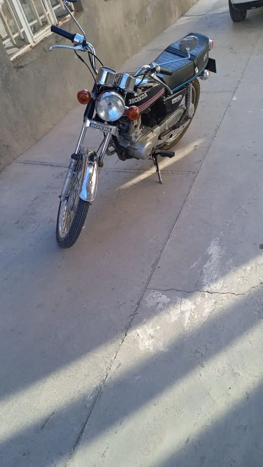 موتور هندا ژاپن مزایده|موتورسیکلت|بانه, |دیوار