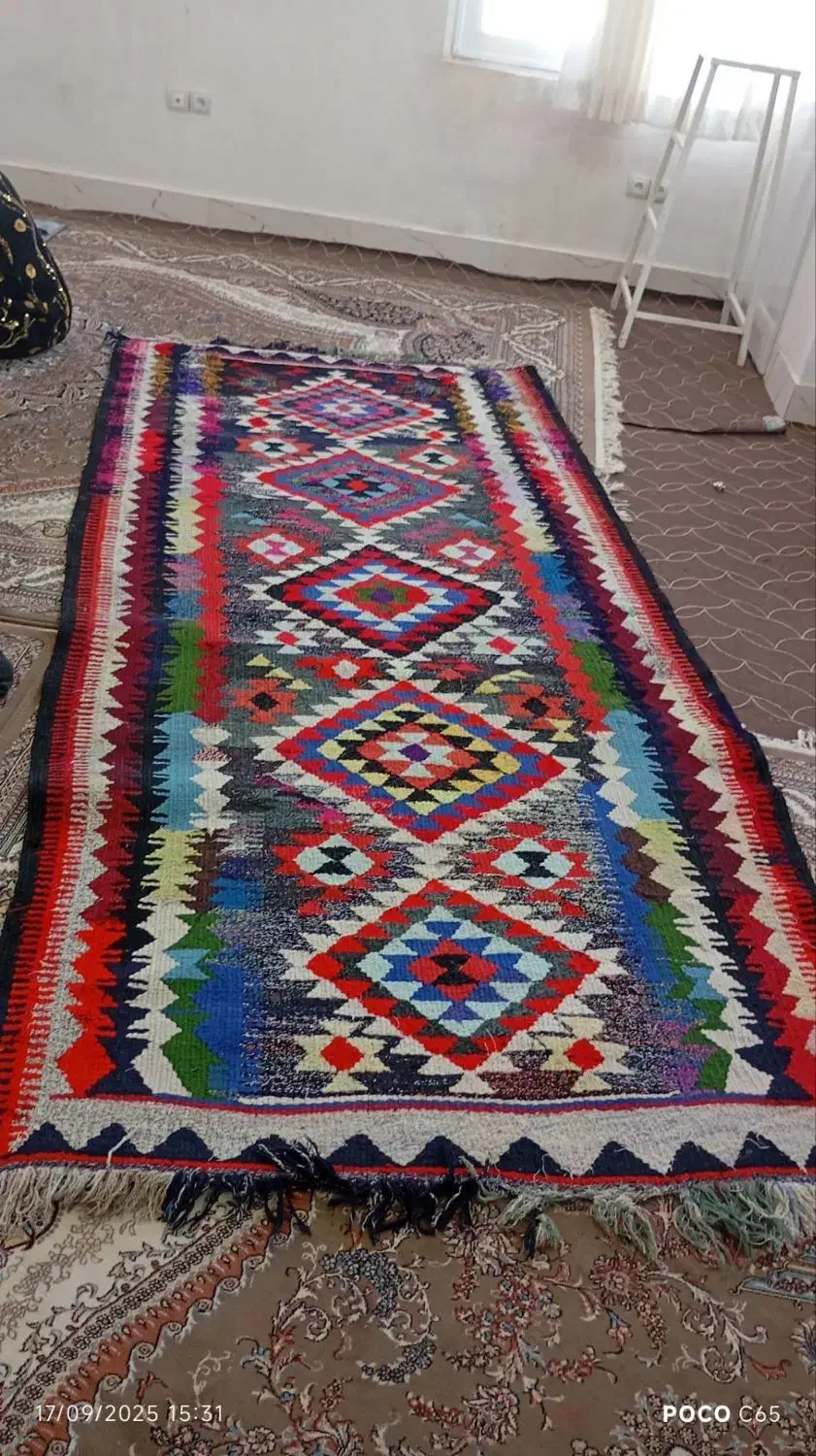 گلیم|گلیم، جاجیم، گبه|کوهدشت, |دیوار