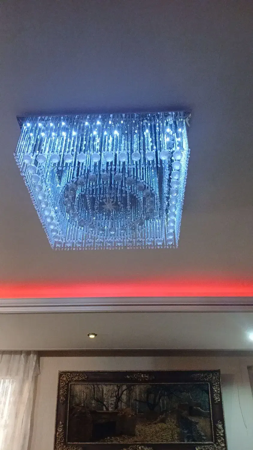 لوستر سقفی|لوستر و چراغ آویز|قزوین, |دیوار