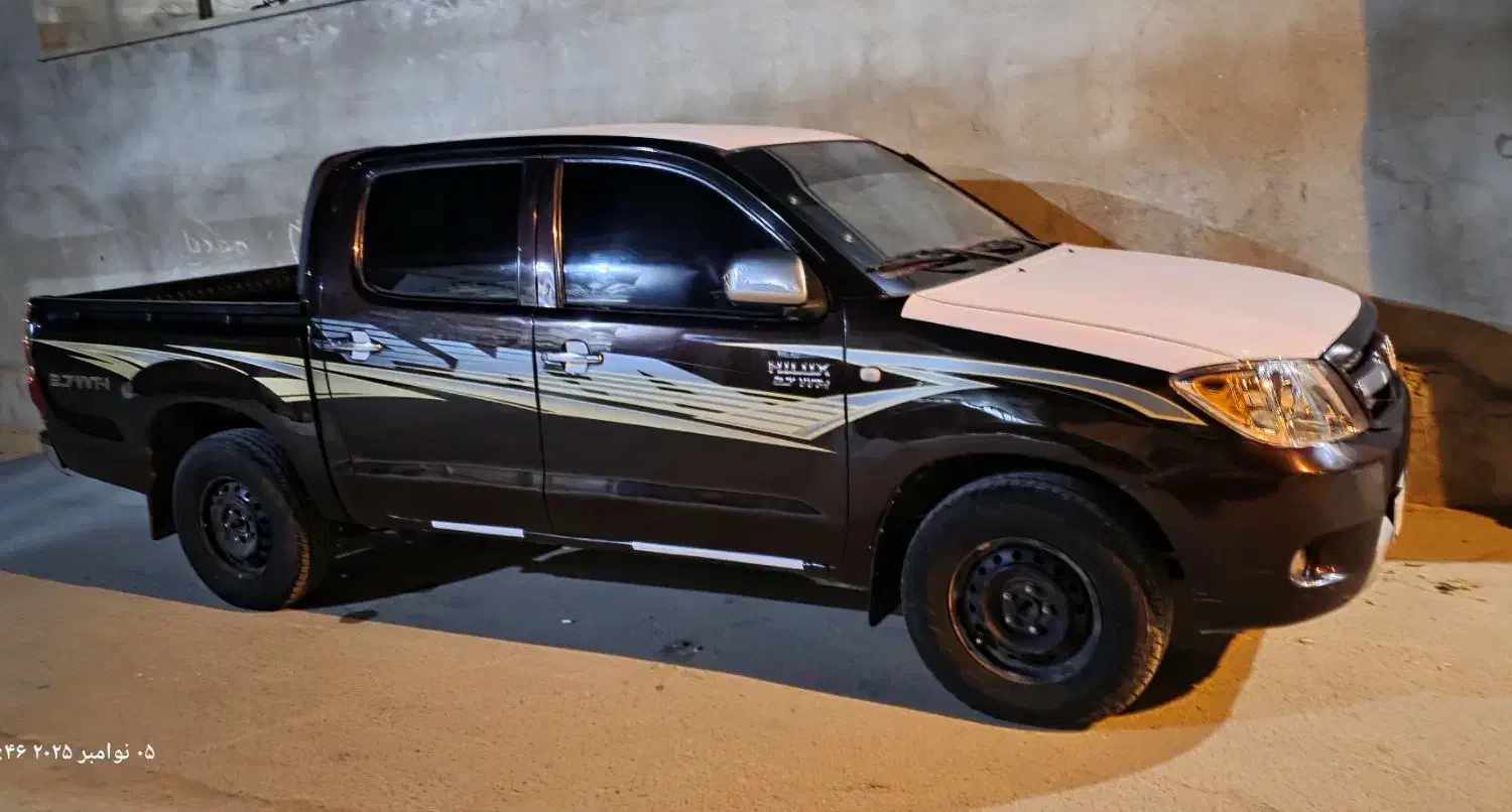 تویوتا هایلوکس ۲۰۰۷ پلاک ملی|خودرو سواری و وانت|درگهان, |دیوار