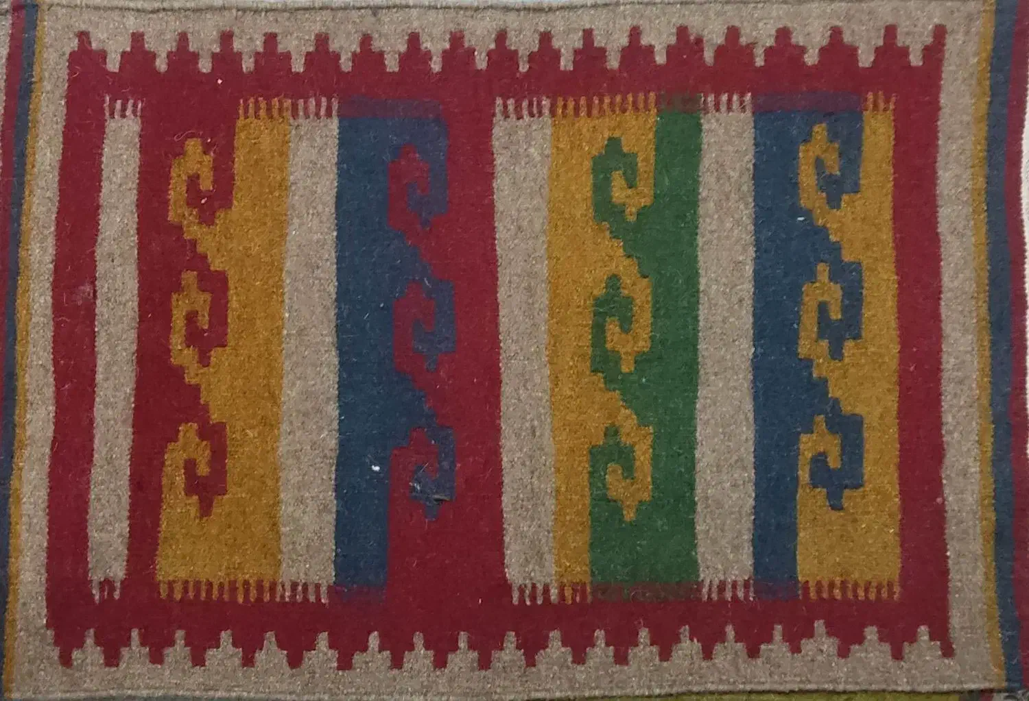 گلیم فرش|گلیم، جاجیم، گبه|مبارکه, |دیوار