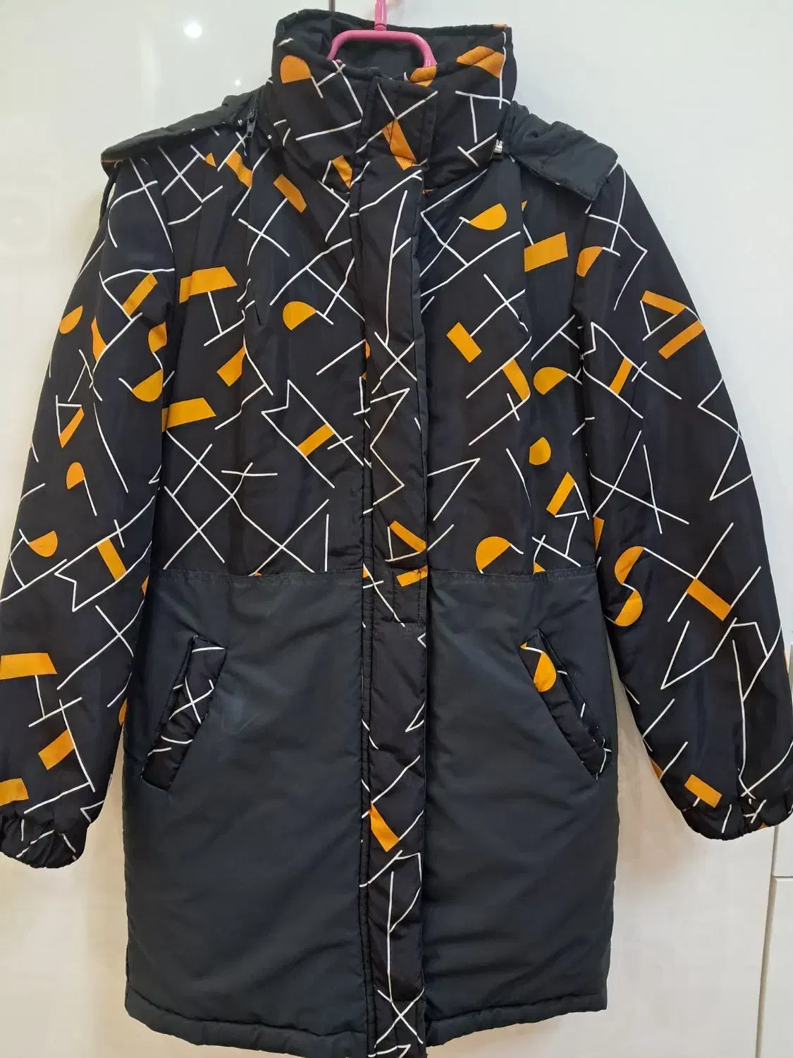 پافر دخترانه مشکی سایز ۱|لباس|اهواز, شهرک حفاری|دیوار