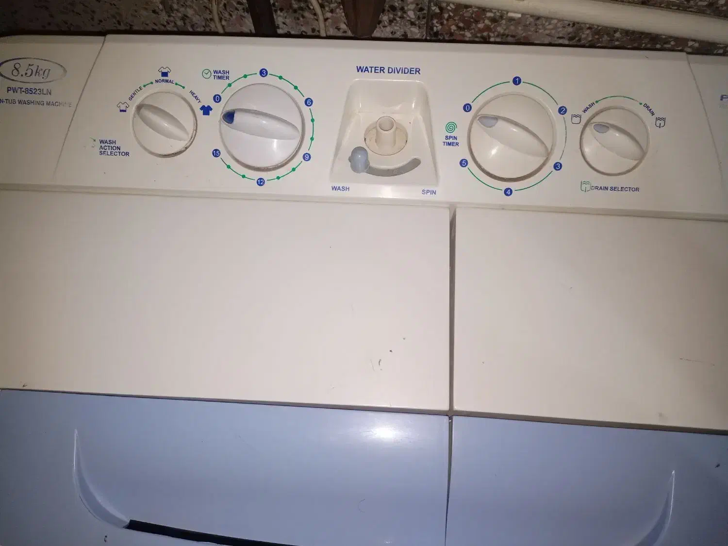 لباسشویی دو قلو پاکشوما|ماشین لباسشویی و خشک‌کن لباس|بانه, |دیوار