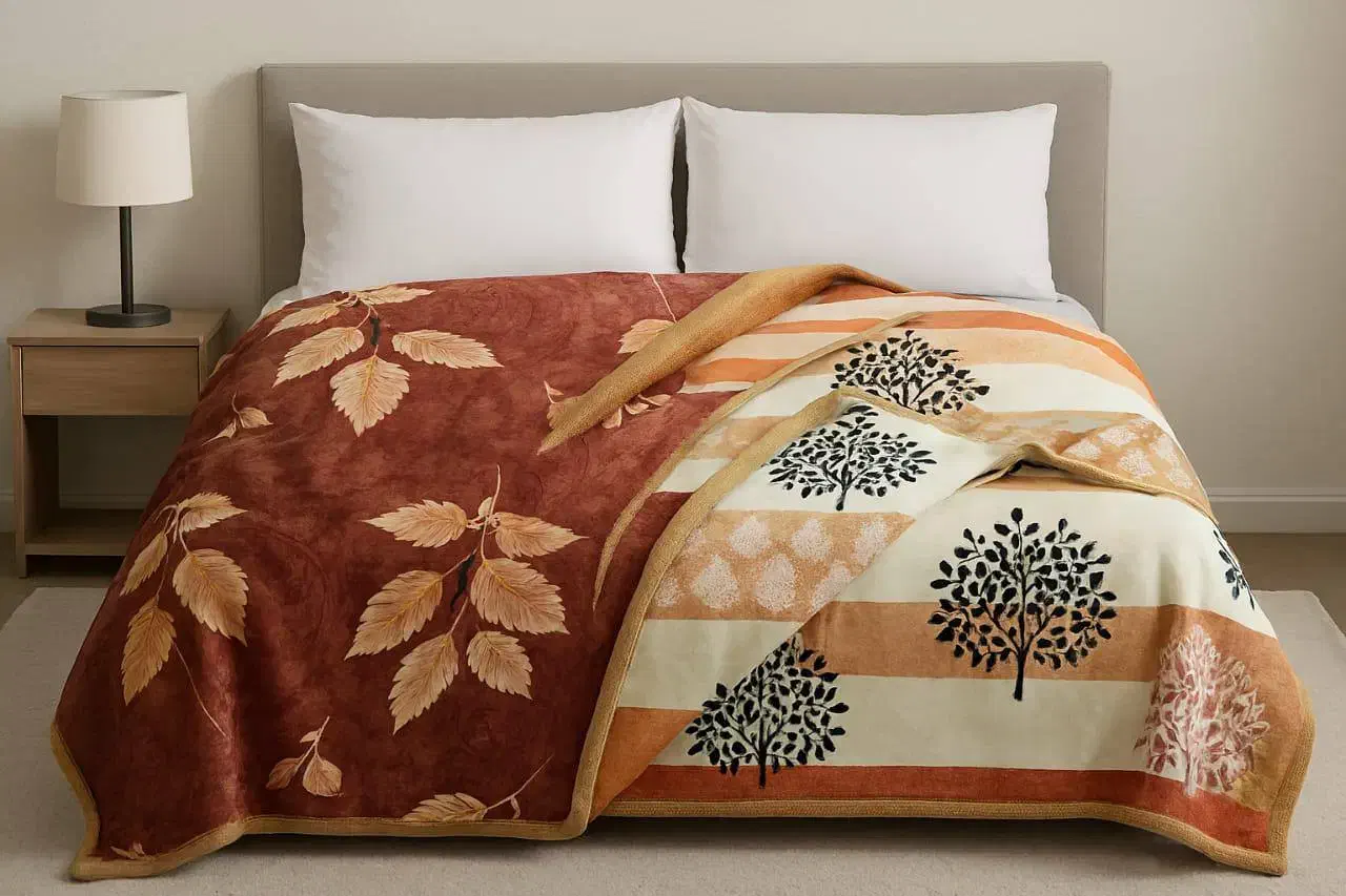 پتو وارداتی دورو نیمه سنگین|رختخواب، بالش، پتو|ساوه, |دیوار