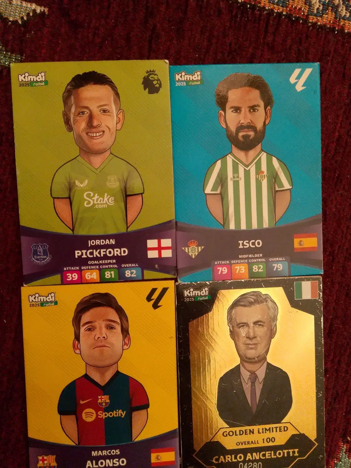 چهار کیمدی ویک گلدن لیمیتید|کلکسیون و سرگرمی|اندیکا, |دیوار