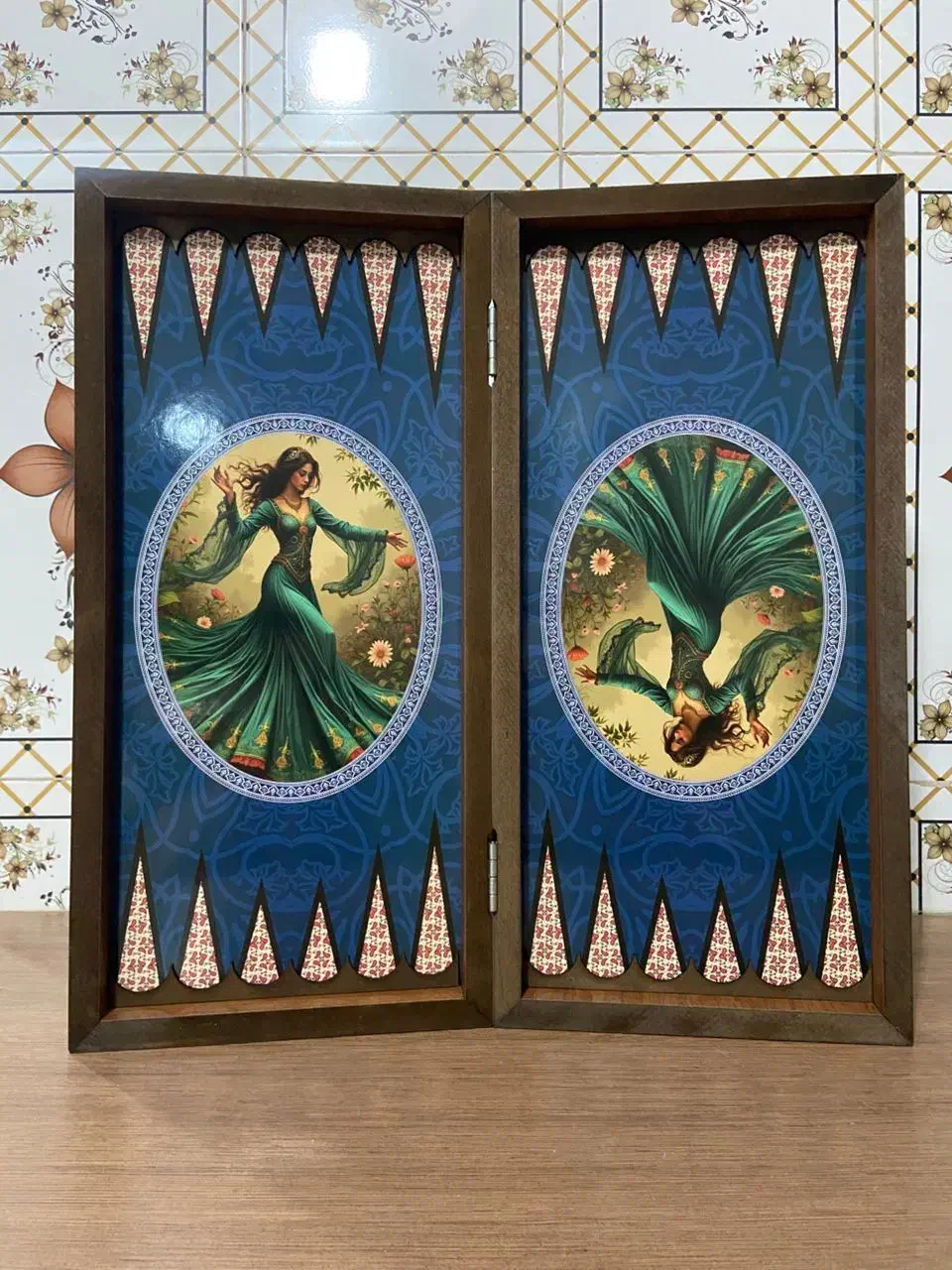 تخته نرد با کاور و  تاس و مهره|اسباب‌‌بازی|خرم‌آباد, |دیوار