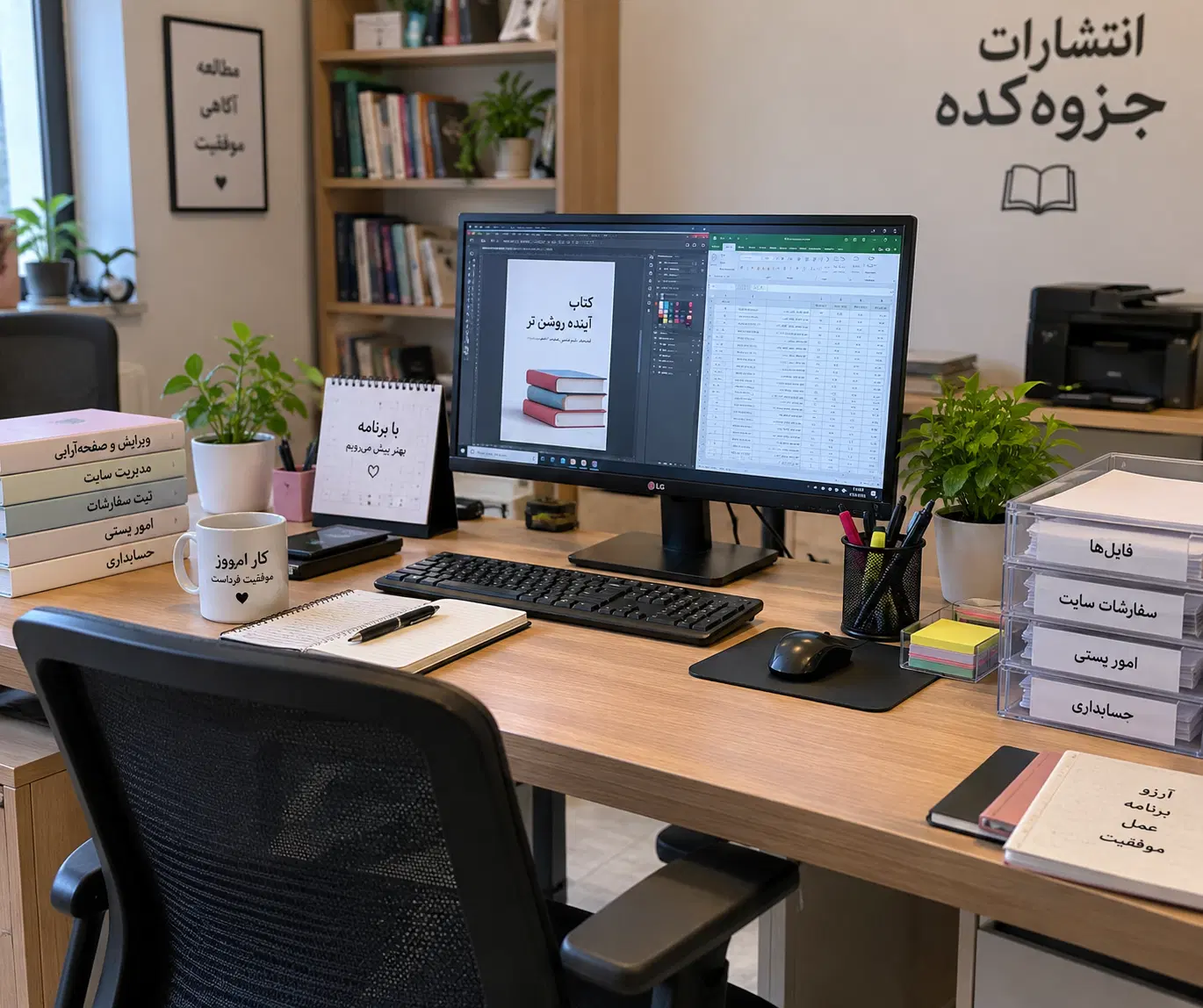 استخدام خانم جهت کار دفتری در انتشارات جزوهکده|استخدام اداری و مدیریت|کرج, شهرک اوج|دیوار