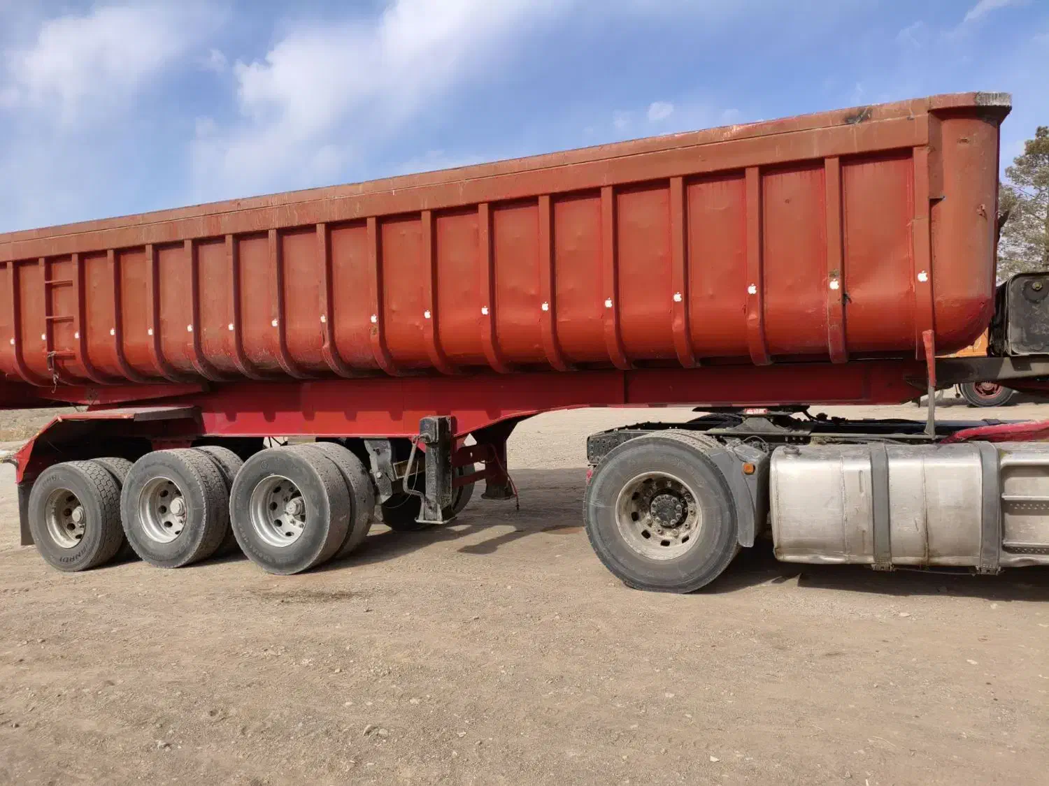 تریلی کمپرسی سه محور|خودرو سنگین|سبزوار, طبرسی (جعفرآباد)|دیوار