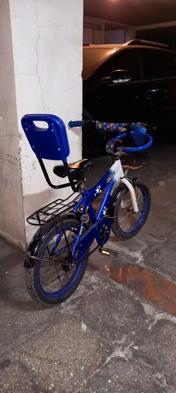 دوچرخه سایز 16 بچه گانه سالم تمیز|دوچرخه، اسکیت، اسکوتر|تهران, شهرک هما|دیوار