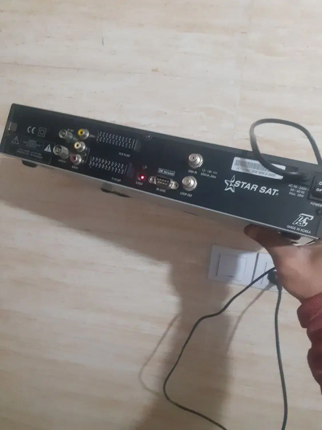 گیرنده دیجیتال|صوتی و تصویری|اقبالیه, |دیوار