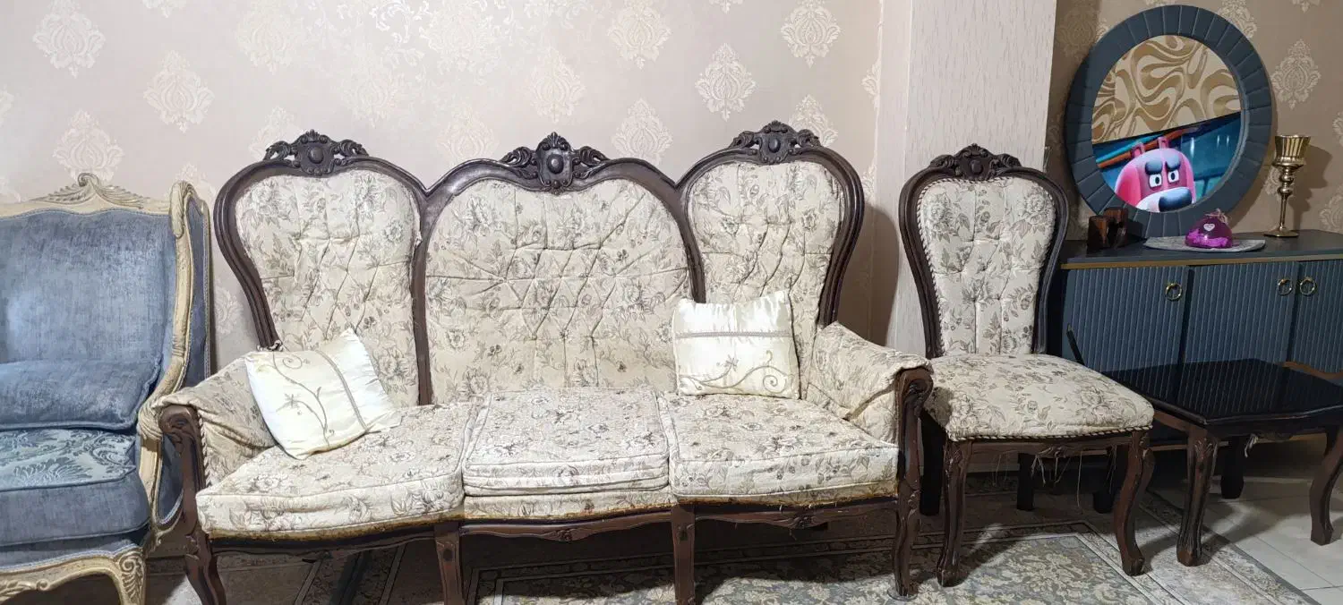 مبل استیل|مبلمان خانگی و میز عسلی|فولادشهر, C3|دیوار