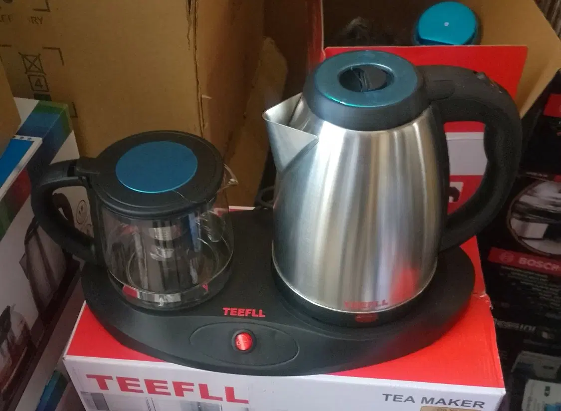 چایی ساز کنارهمی TEFLL ( قوری ساده یا استوانه ای )|سماور، چای‌ساز، قهوه‌ساز|تهران, ستارخان|دیوار
