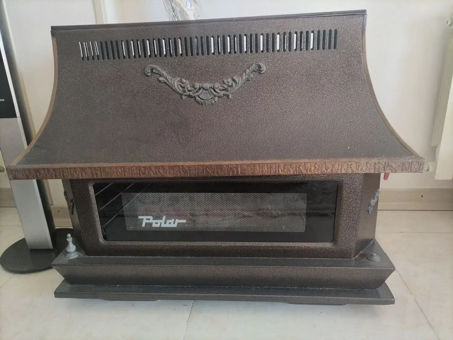 بخاری پلار سالم طرح شومینه|بخاری، هیتر، شومینه|کلاردشت, |دیوار