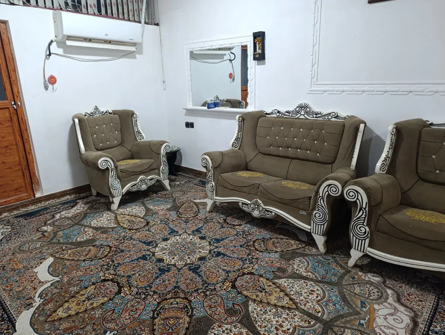 مبل 7نفره|مبلمان خانگی و میز عسلی|زابل, |دیوار