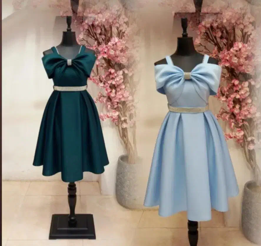 لباس مجلسی عروسکی قواره ریز دخترانه 34تا42|لباس|نجف‌آباد, ریاضی|دیوار