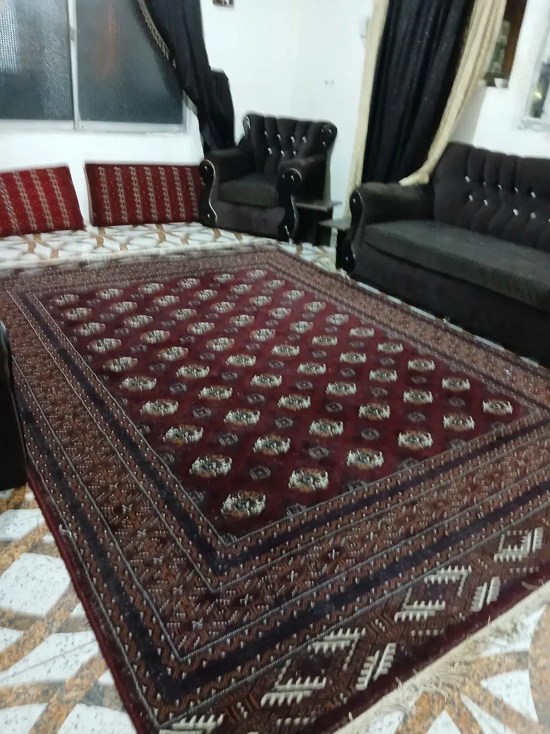 فرش|فرش|گرگان, |دیوار