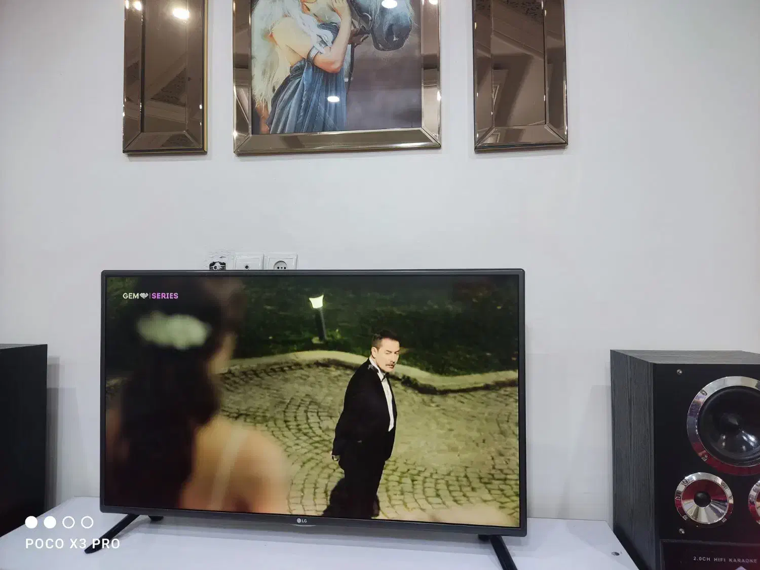 تلویزیون ۴۲الجی ساله سالمه|تلویزیون و پروژکتور|میانه, |دیوار