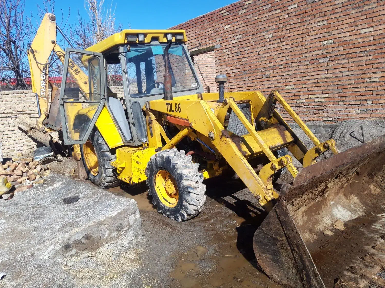 بیل بکهو|خودرو سنگین|سراب, |دیوار