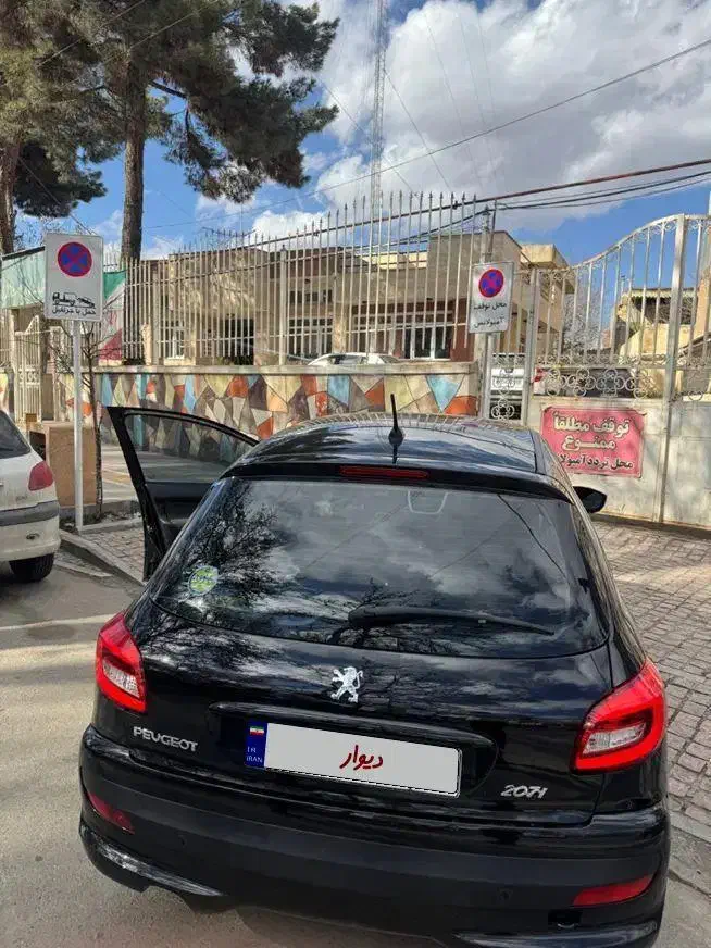 ۲۰۷مشکی|خودرو سواری و وانت|مشهد, وکیل‌آباد|دیوار