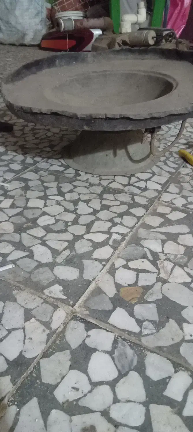 منقل مسی قدیمی|کلکسیون اشیاء عتیقه|لنگرود, |دیوار