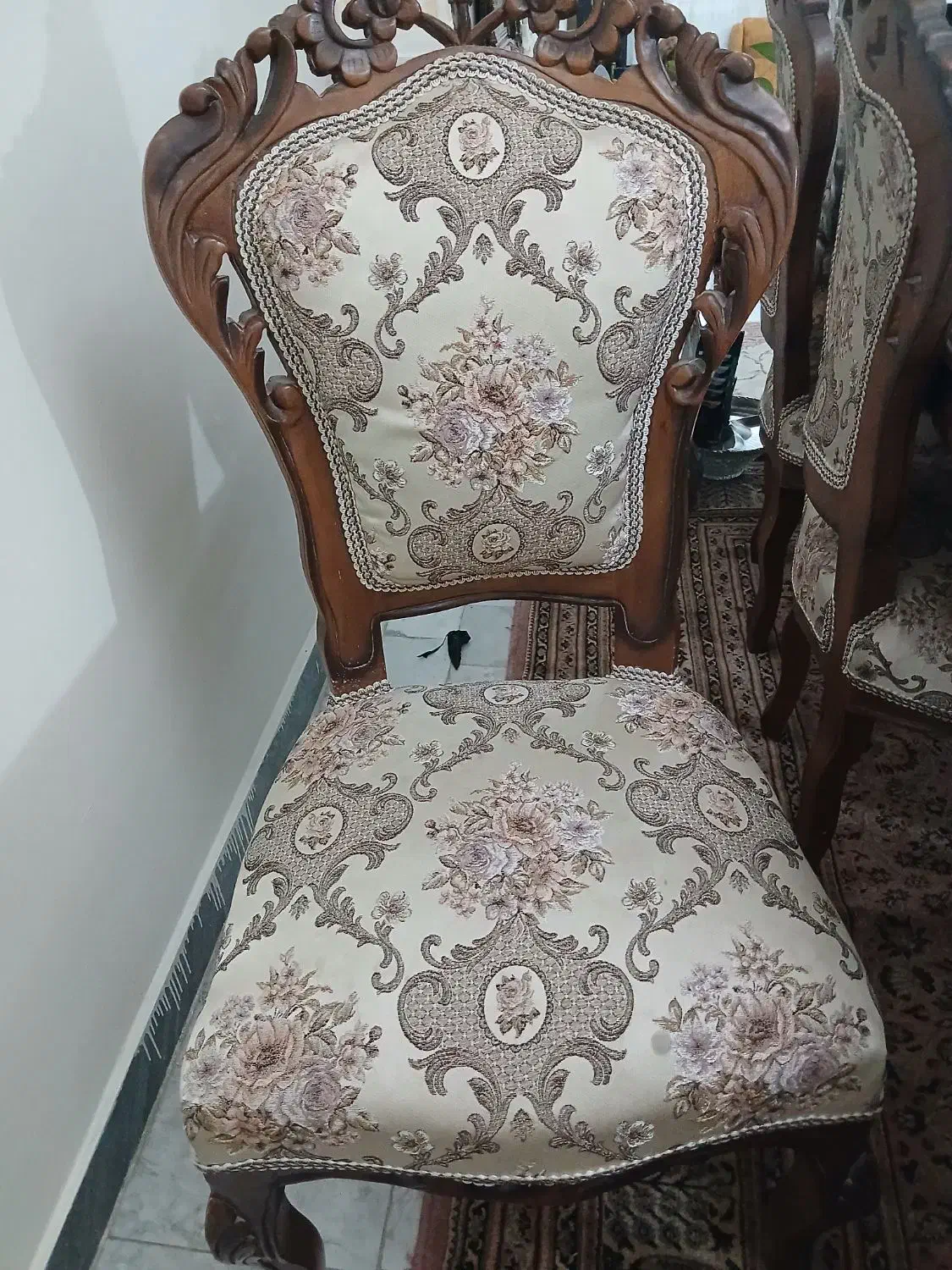 میز ناهارخوری خوری سلطنتی|میز و صندلی غذاخوری|تبریز, |دیوار