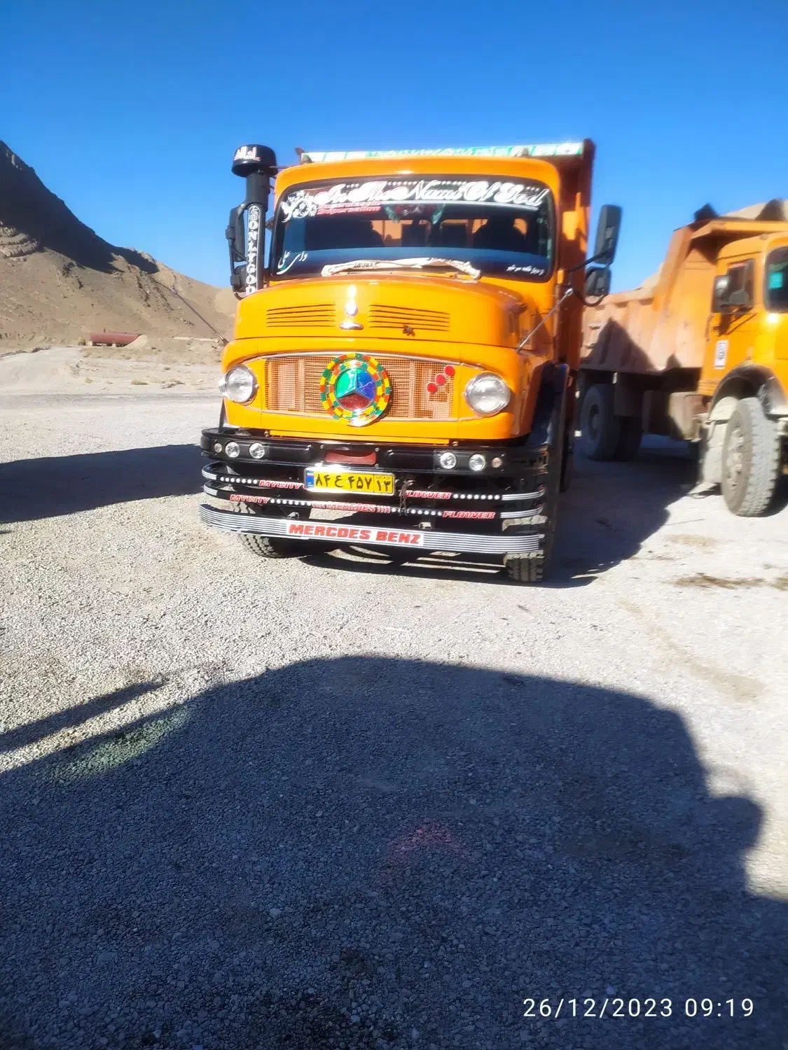 بنز تک کمپرسی مدل ۴۰۱|خودرو سنگین|پیر بکران, |دیوار