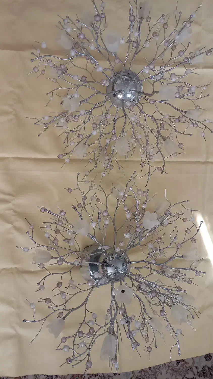 لوستر|لوستر و چراغ آویز|تبریز, |دیوار