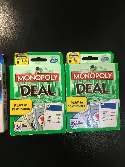 Monopoly deal hasbro مونوپولی کارتی دیل|اسباب‌‌بازی|تهران, آجودانیه|دیوار