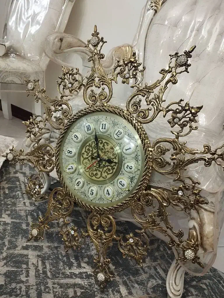 ساعت دیواری برنجی|ساعت دیواری و تزئینی|تهران, مظاهری|دیوار