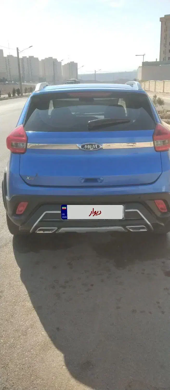 MVM X22 دنده ای مدل ۹۶|خودرو سواری و وانت|پرند, فاز ۵|دیوار