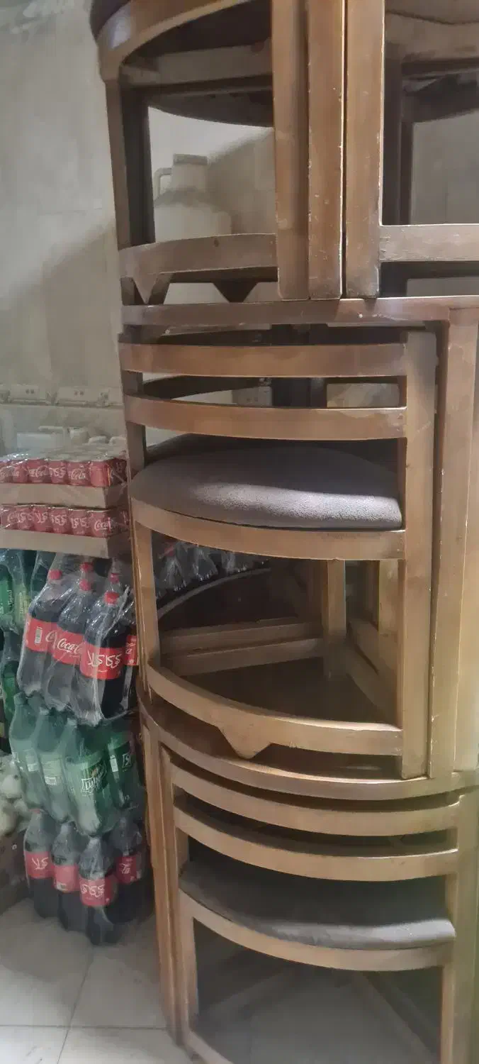 میزوصندلی  چوبی|کافی‌شاپ و رستوران|قم, سیدان|دیوار