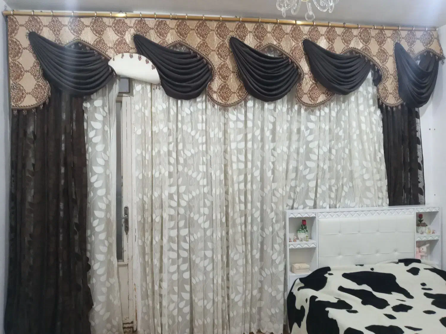 پرده در و پنجره ۴متر در ۲۸۰ گتوند|پرده، رانر، رومیزی|شوشتر, |دیوار