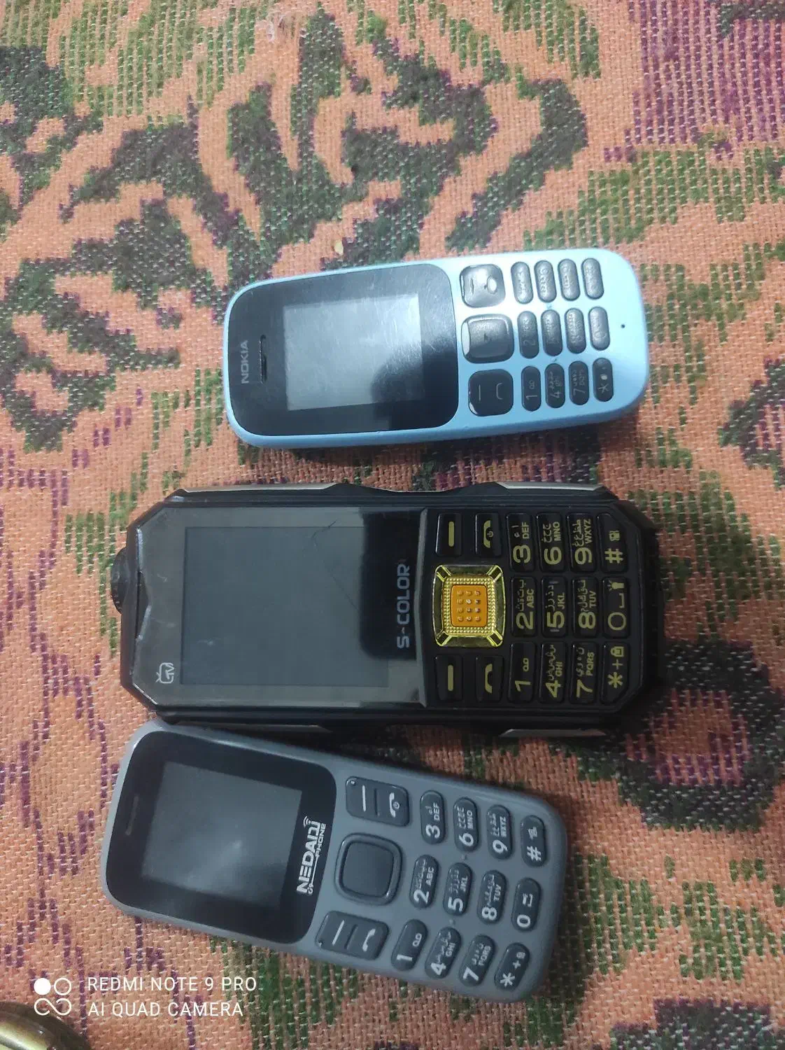 سه عدد گوشی نوکیا|موبایل|لردگان, |دیوار