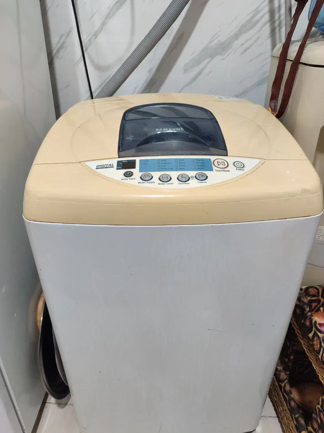 لباس شویی سامسونگ 6کیلو یخچال فریزر سامسونگ|ماشین لباسشویی و خشک‌کن لباس|بوشهر, |دیوار