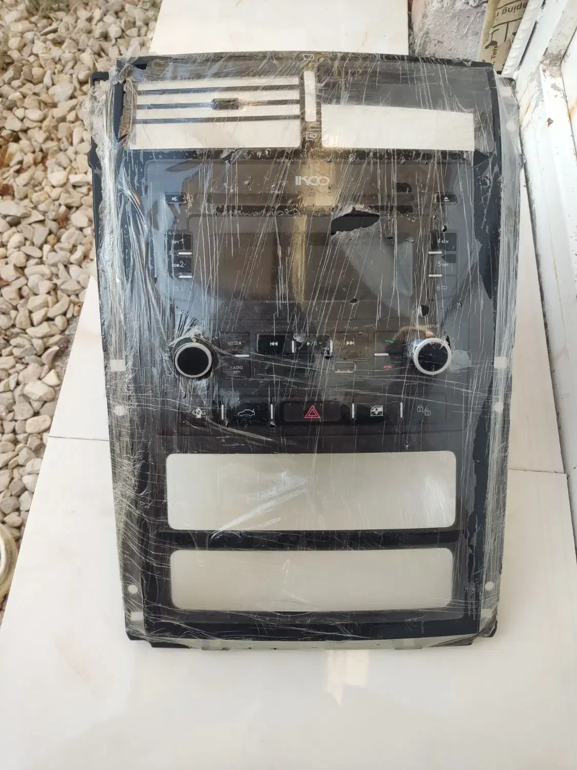 پنل کولر ب همراه ظبط پژو|قطعات یدکی و لوازم جانبی|ثلاث باباجانی, |دیوار