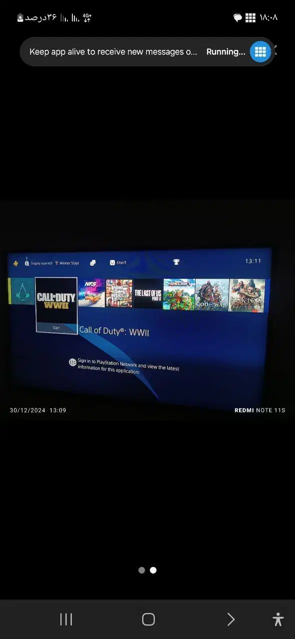 پلی 4 پرو کپی خور با 4 تا دسته در حد|کنسول، بازی ویدئویی و آنلاین|بندر کنگان, |دیوار