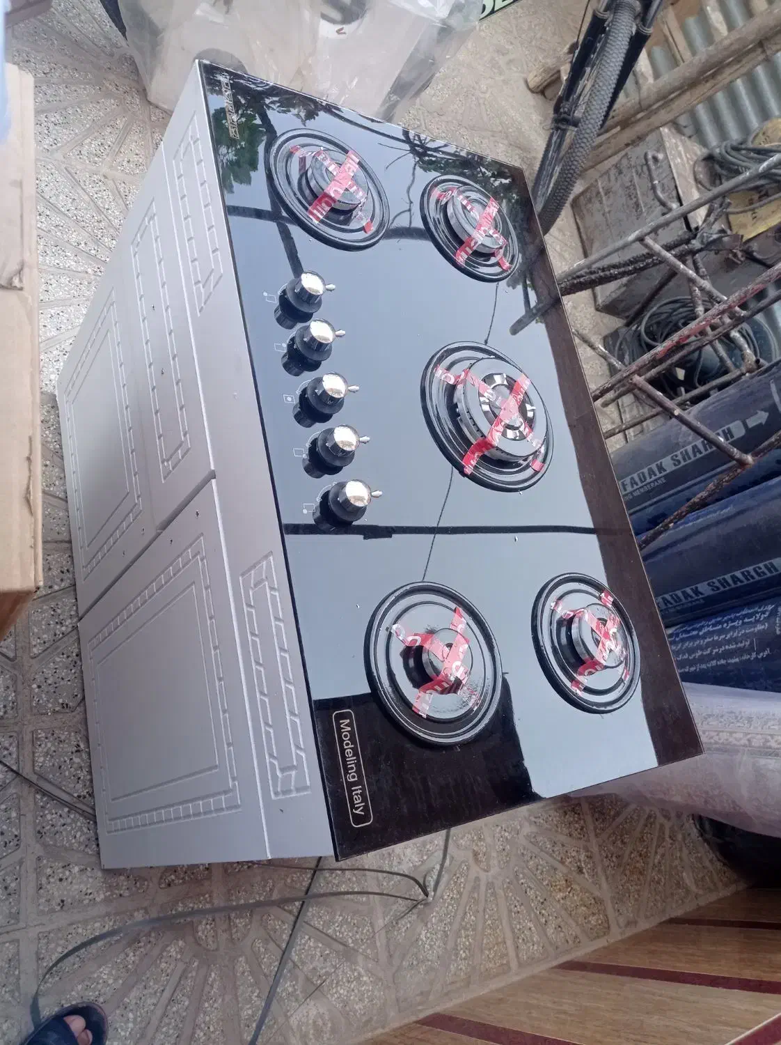 پنج تیکه لوازم خانگی صفر|یخچال و فریزر|نصر آباد, |دیوار