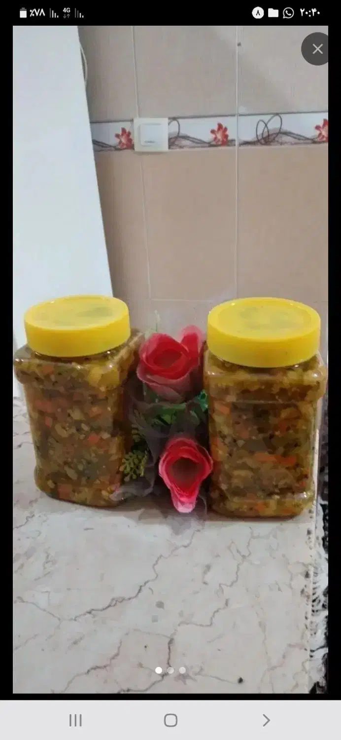 ترشی مخلوط خانگی|خوردنی و آشامیدنی|رفسنجان, |دیوار