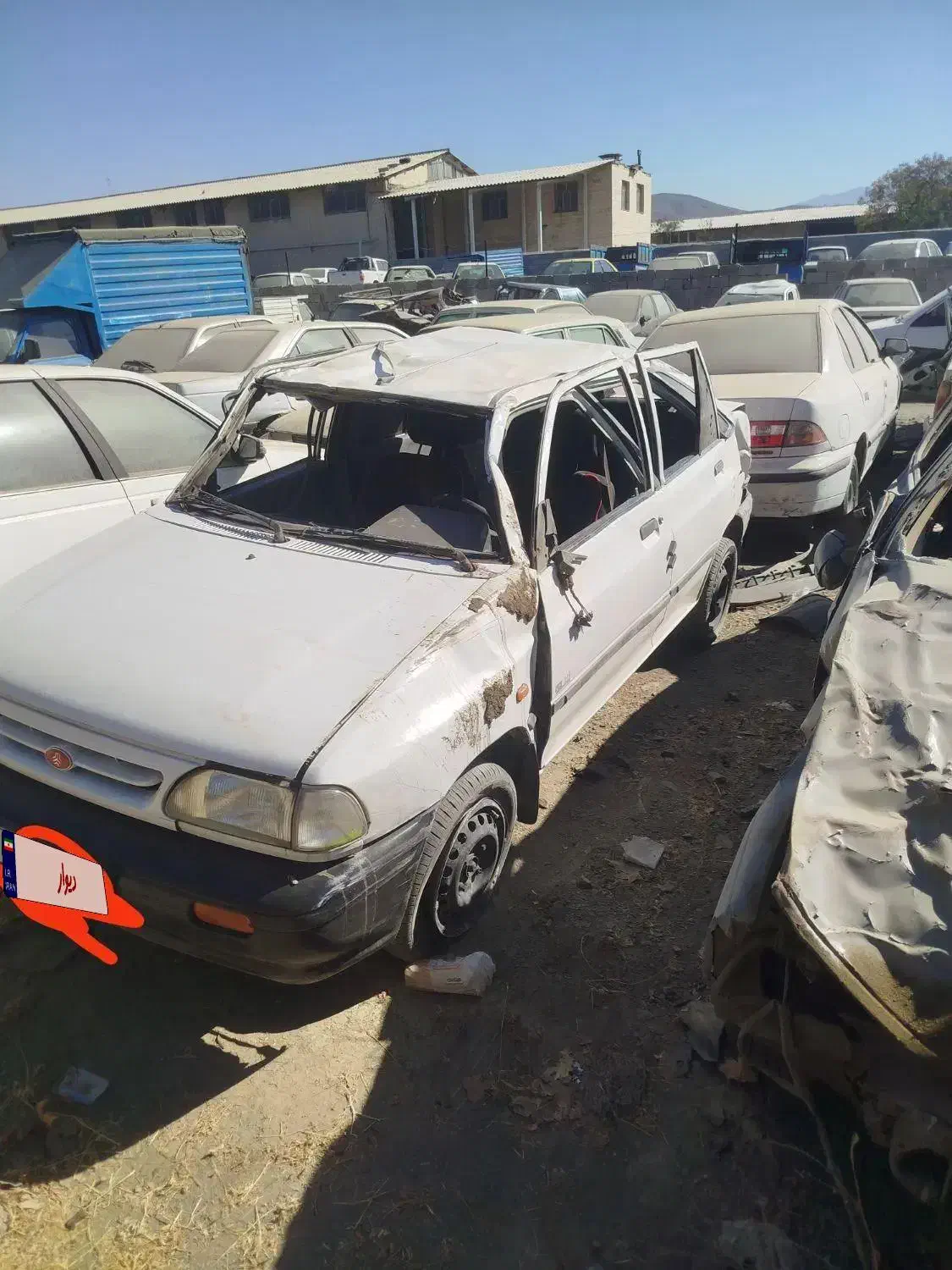 پراید تصادفی|خودرو سواری و وانت|ملایر, |دیوار