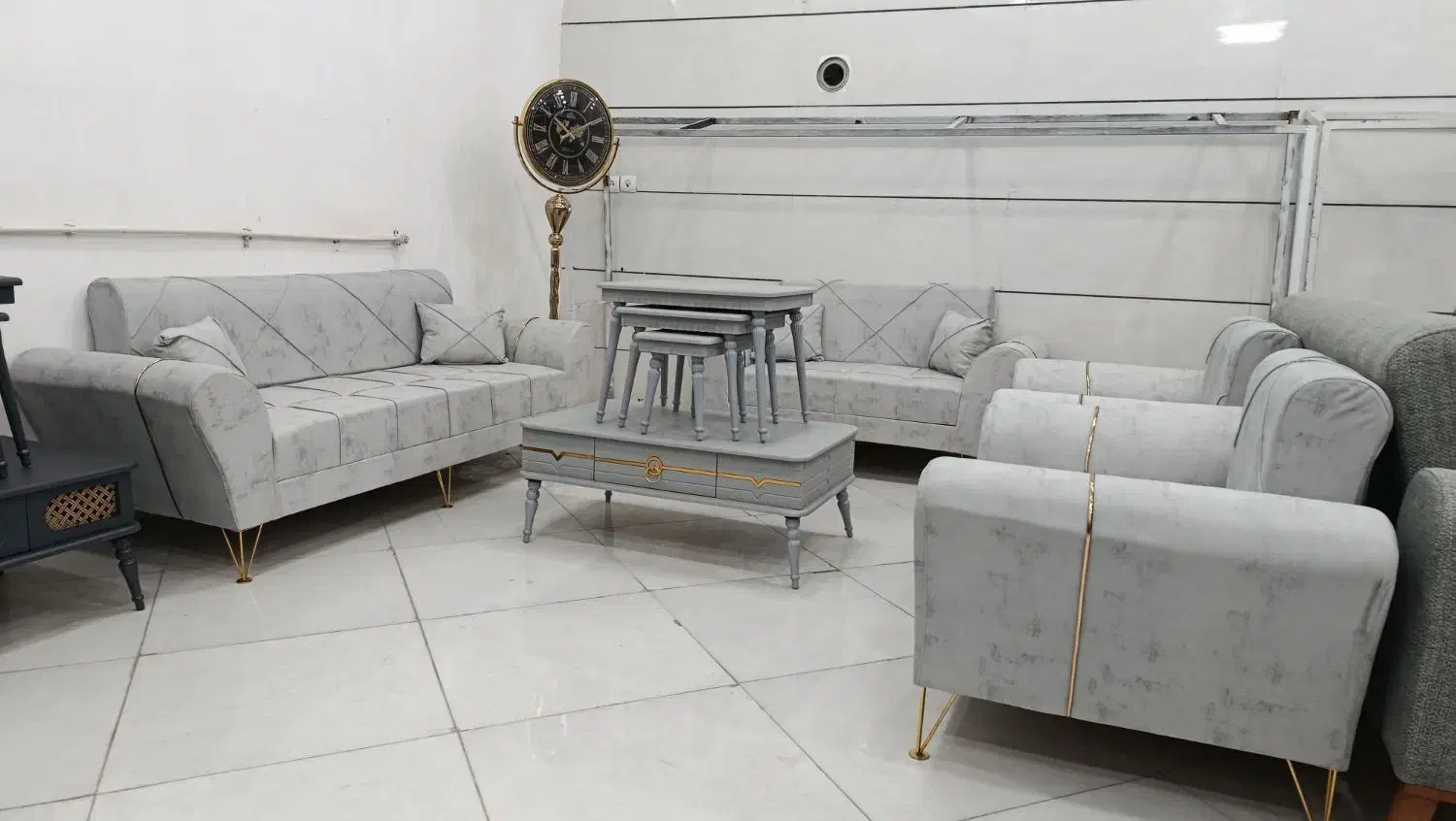 مبل راحتی ۷ نفره|مبلمان خانگی و میز عسلی|بیرجند, |دیوار