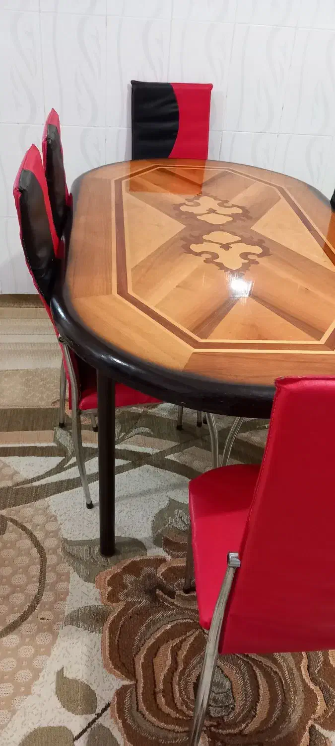 میز|میز و صندلی غذاخوری|خرم‌آباد, |دیوار