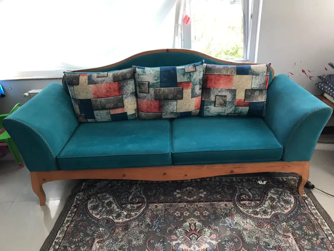 مبلمان۷نفره همراه با میز نهار خوری ست ۴ نفره سالم|مبلمان خانگی و میز عسلی|سلمانشهر, |دیوار