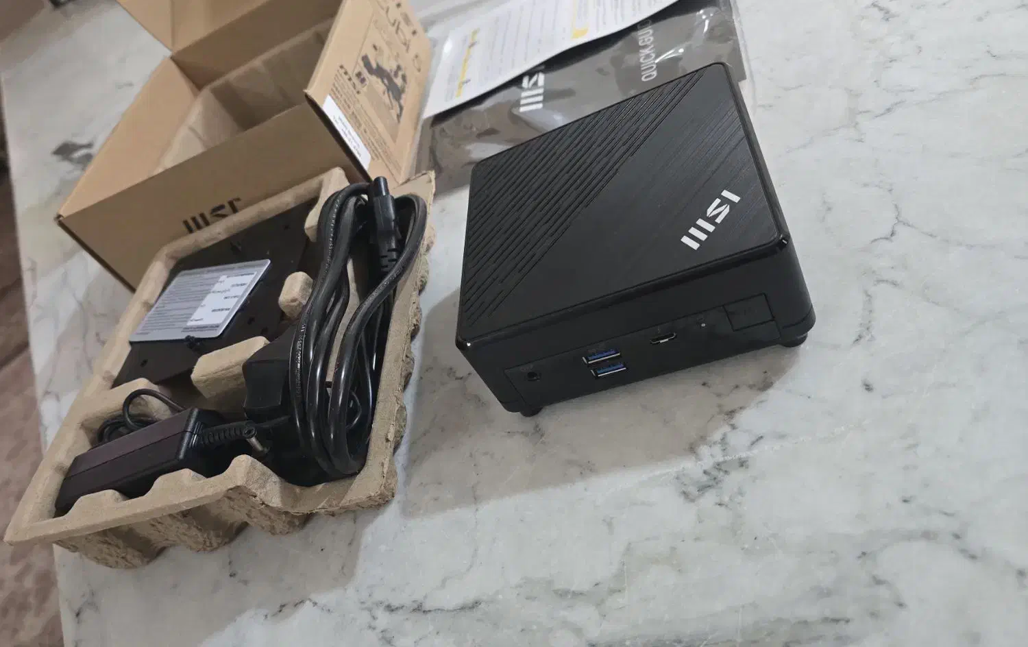 مینی کیس MSI CUBI 12M-i5|رایانه رومیزی|رودهن, |دیوار
