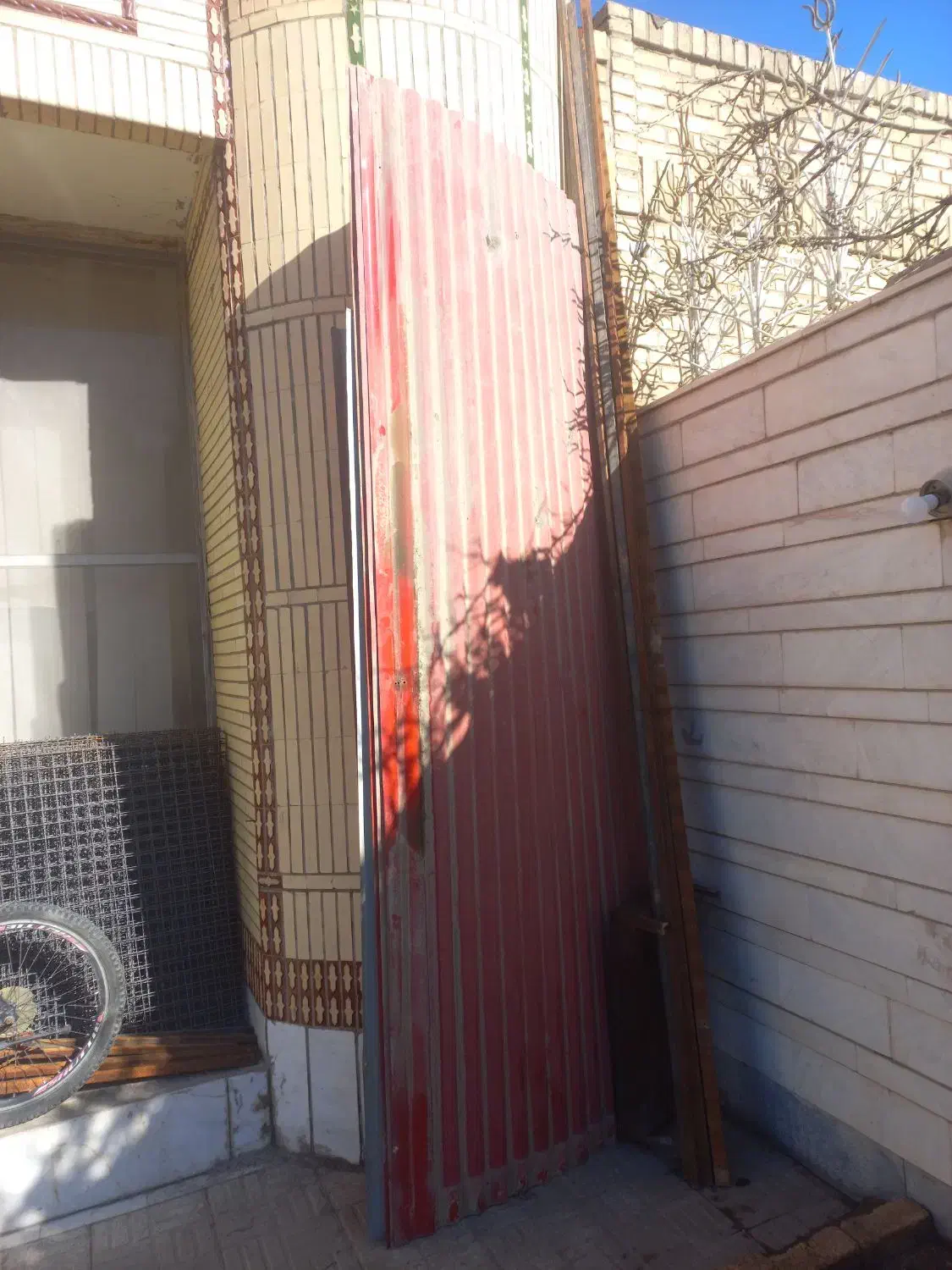 سلام توری ۴در۴ عالی و قوطی ۲در۴ و پلیت سقف اهن سقف|مصالح و تجهیزات ساختمان|فولادشهر, A1|دیوار